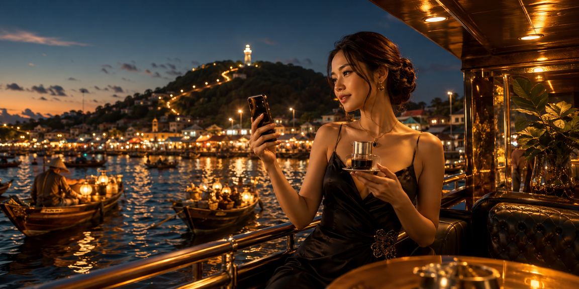 Cảnh đặt cược sòng bài trực tuyến tại Việt Nam với giao diện tiếng Việt trên màn hình